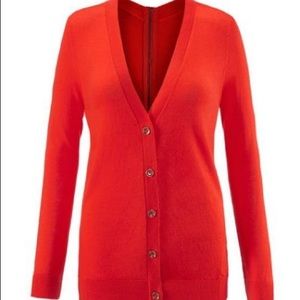 Cabi Cobblestone Cardigan - Red